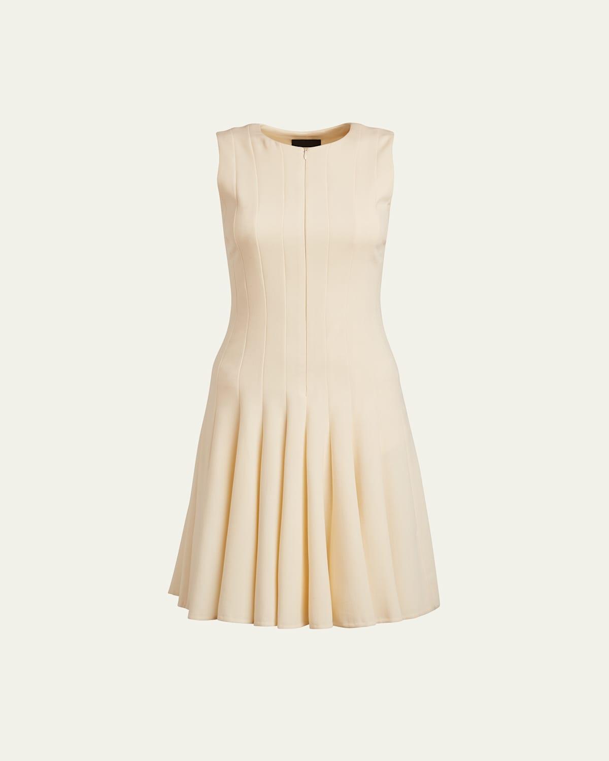 Womens Double-Face Flare Dress Product Image