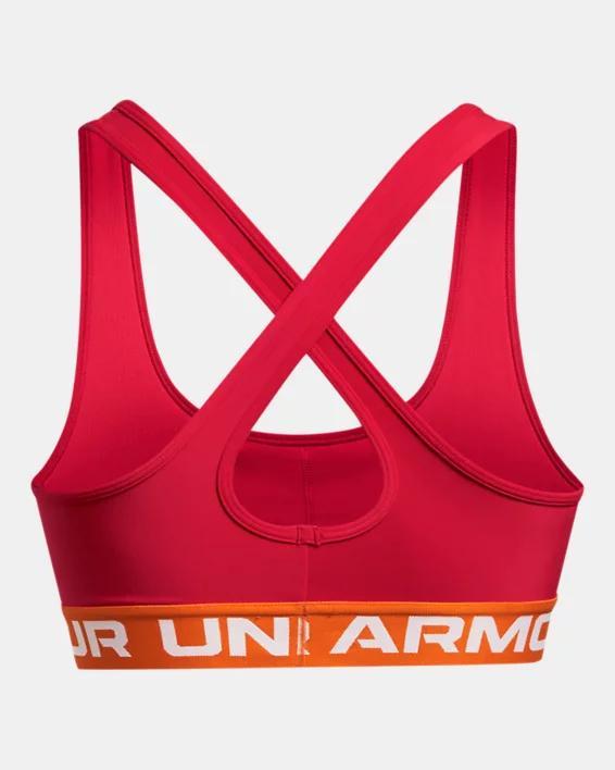 Women's Armour® Mid Crossback Sports Bra Product Image