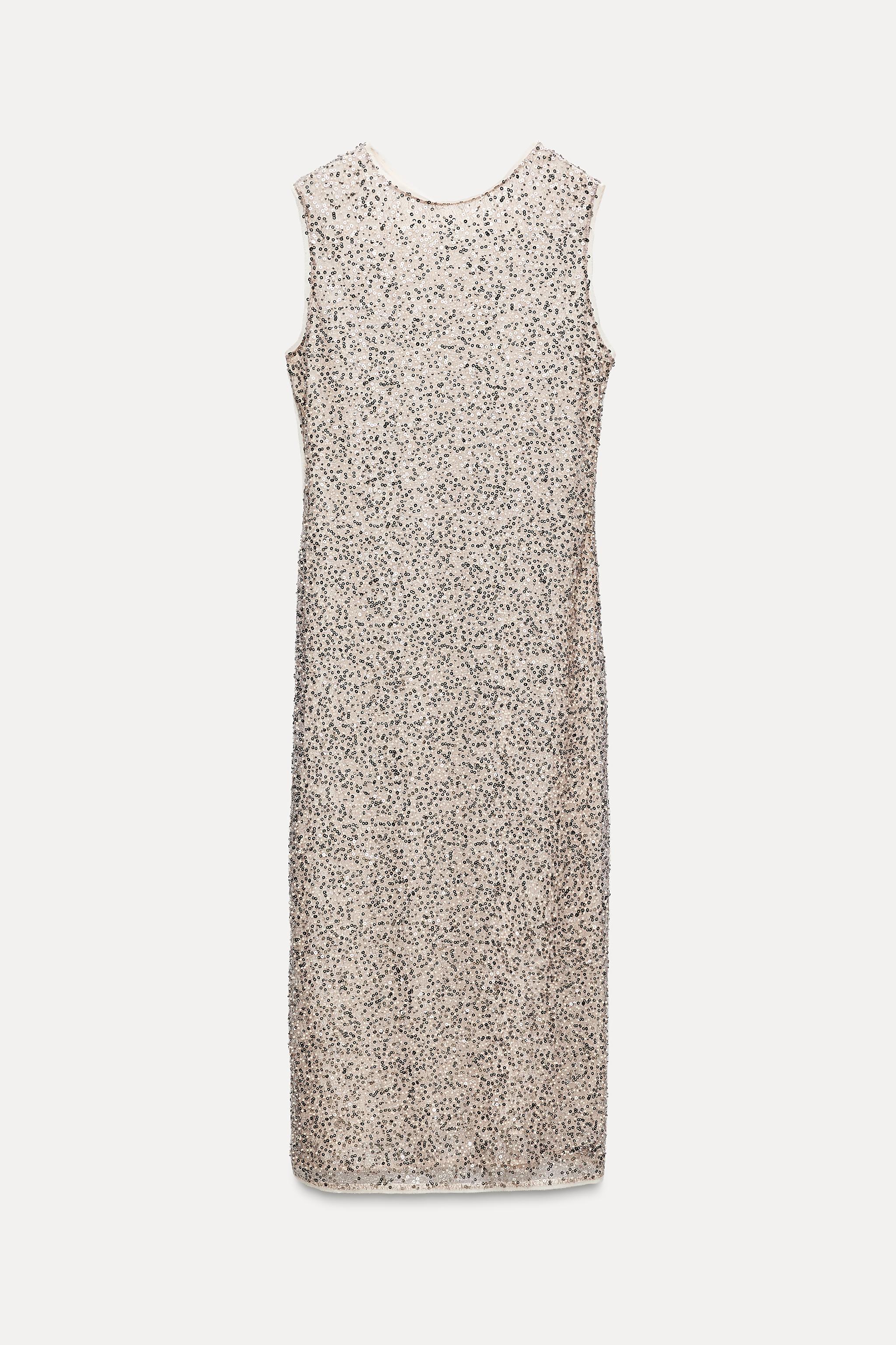 SEQUIN MIDI DRESS Product Image