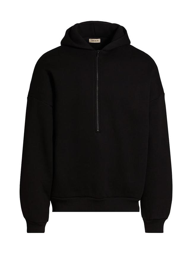 Mens Half-Zip Hoodie Product Image