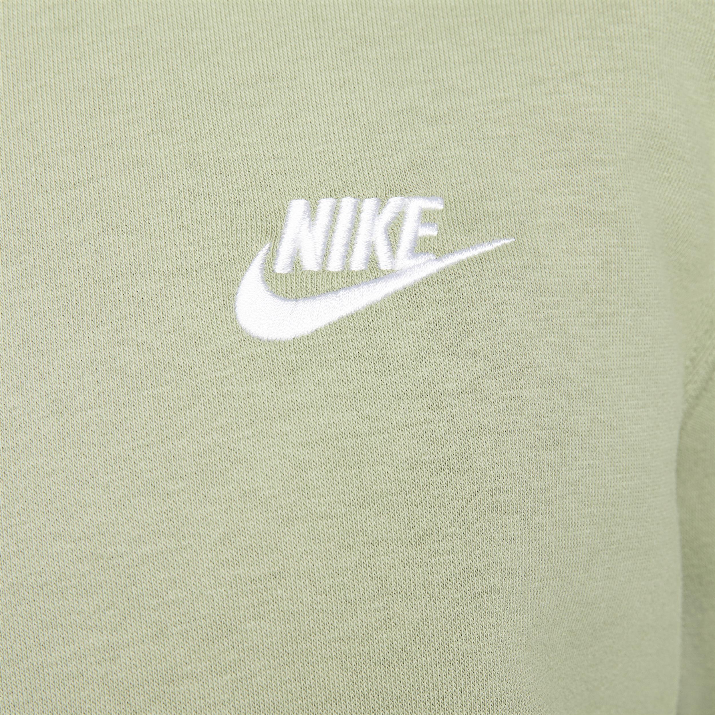 Mens Nike Sportswear Club Brushed-Back 1/2-Zip Pullover Product Image