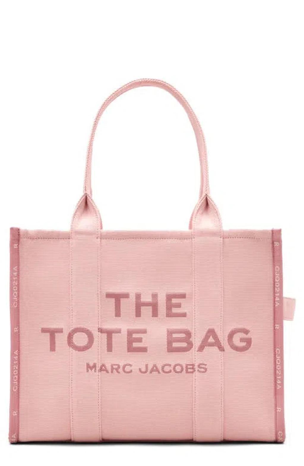 The Jacquard Large Tote Bag In Rose Product Image