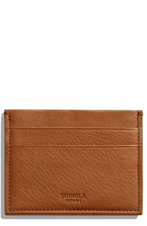 Shinola Slim Bifold Leather Wallet Product Image