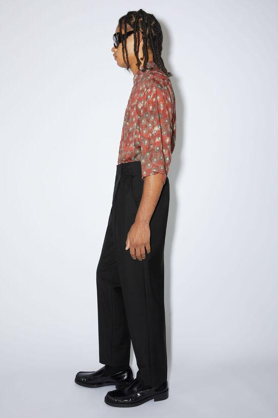 Wool-blend tailored trousers Product Image