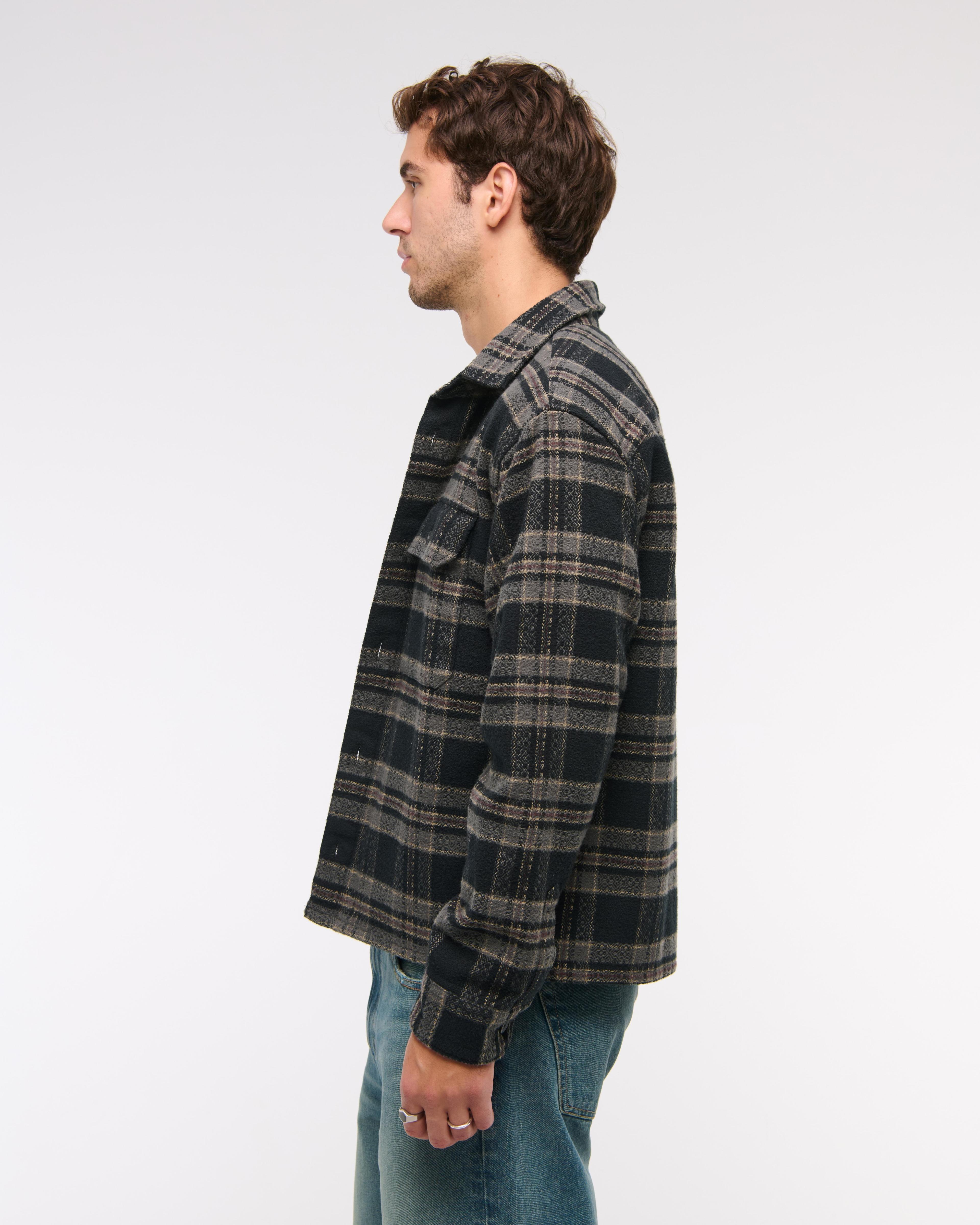 Flannel Shirt Jacket Product Image