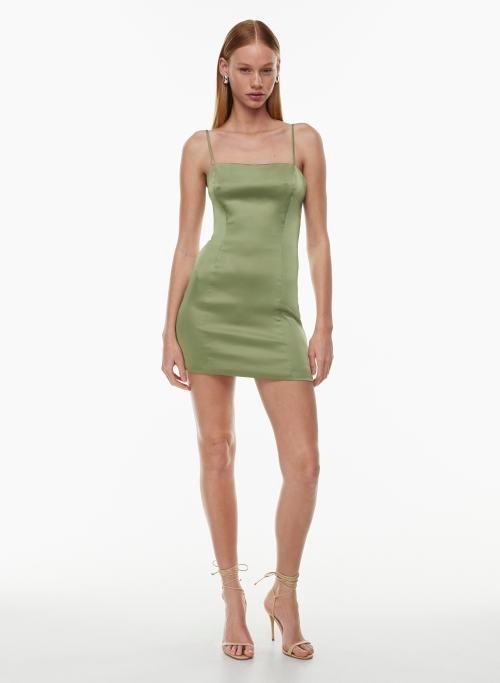 shimmer satin dress Product Image