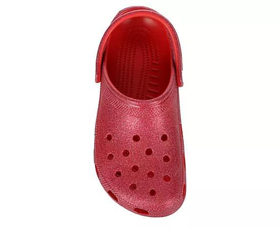 Crocs Womens Classic Glitter Clog Product Image