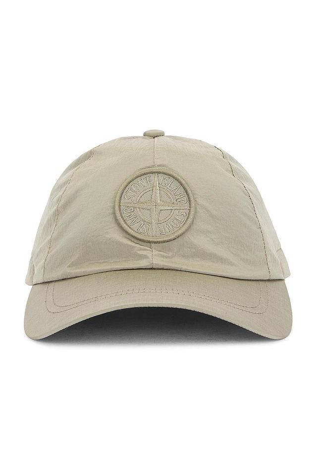 Stone Island Nylon Metal Hat in Taupe Product Image