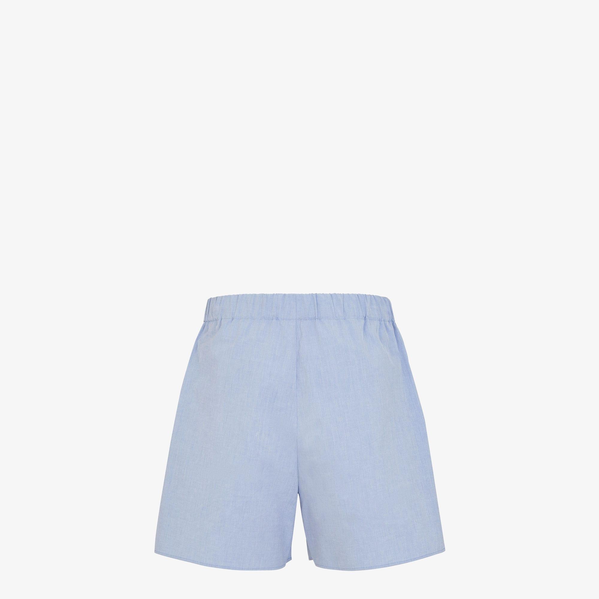 BermudasBlue cotton shorts Product Image