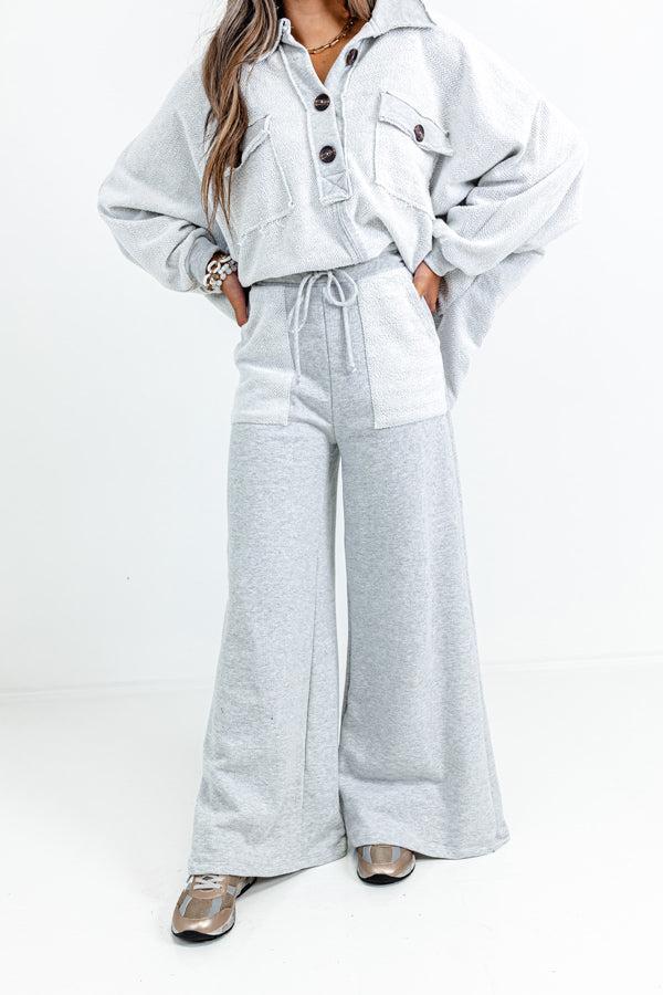 Sunday Slow Down High Waist Pants Product Image