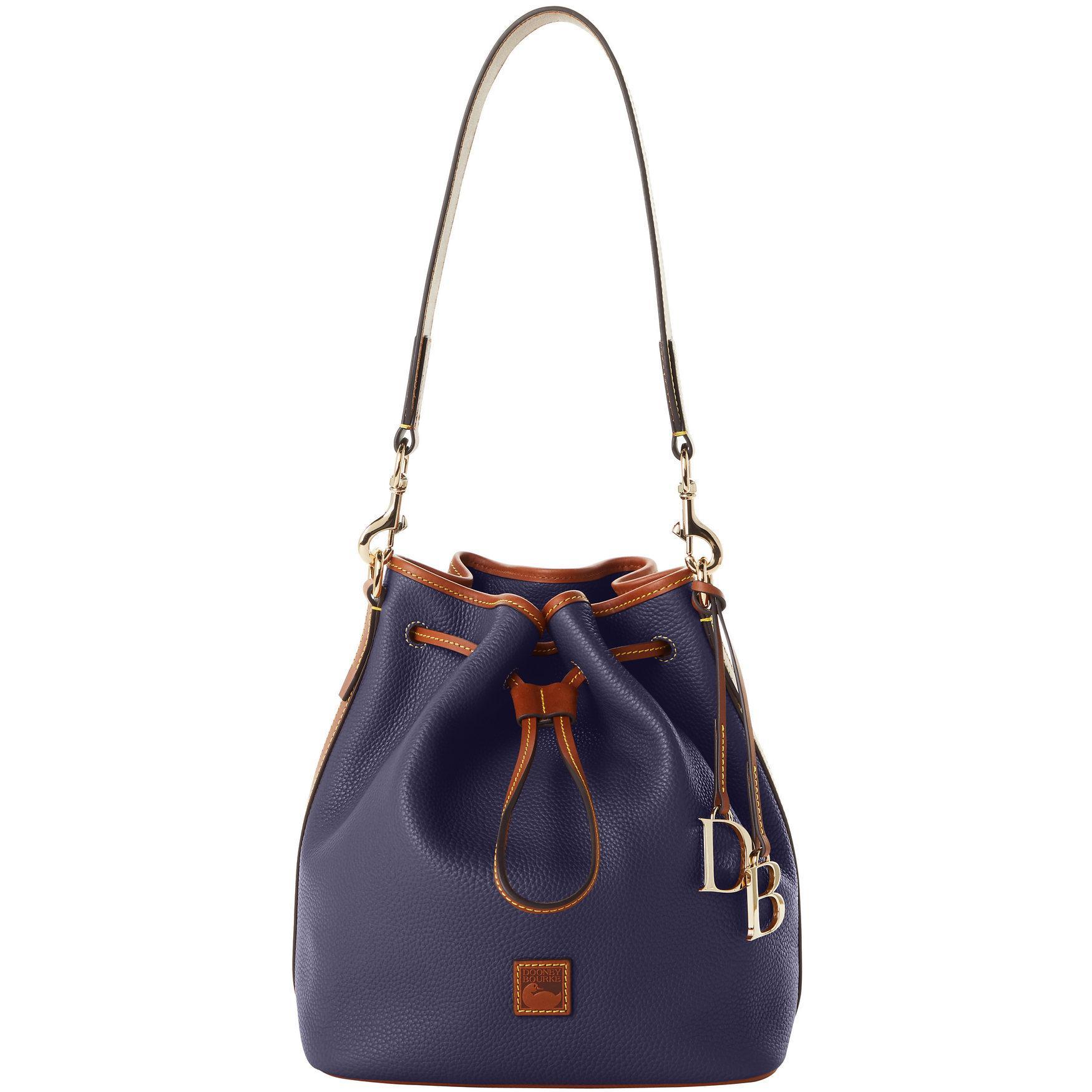 Dooney  Bourke Pebble Collection Drawstring Bucket Bag Product Image