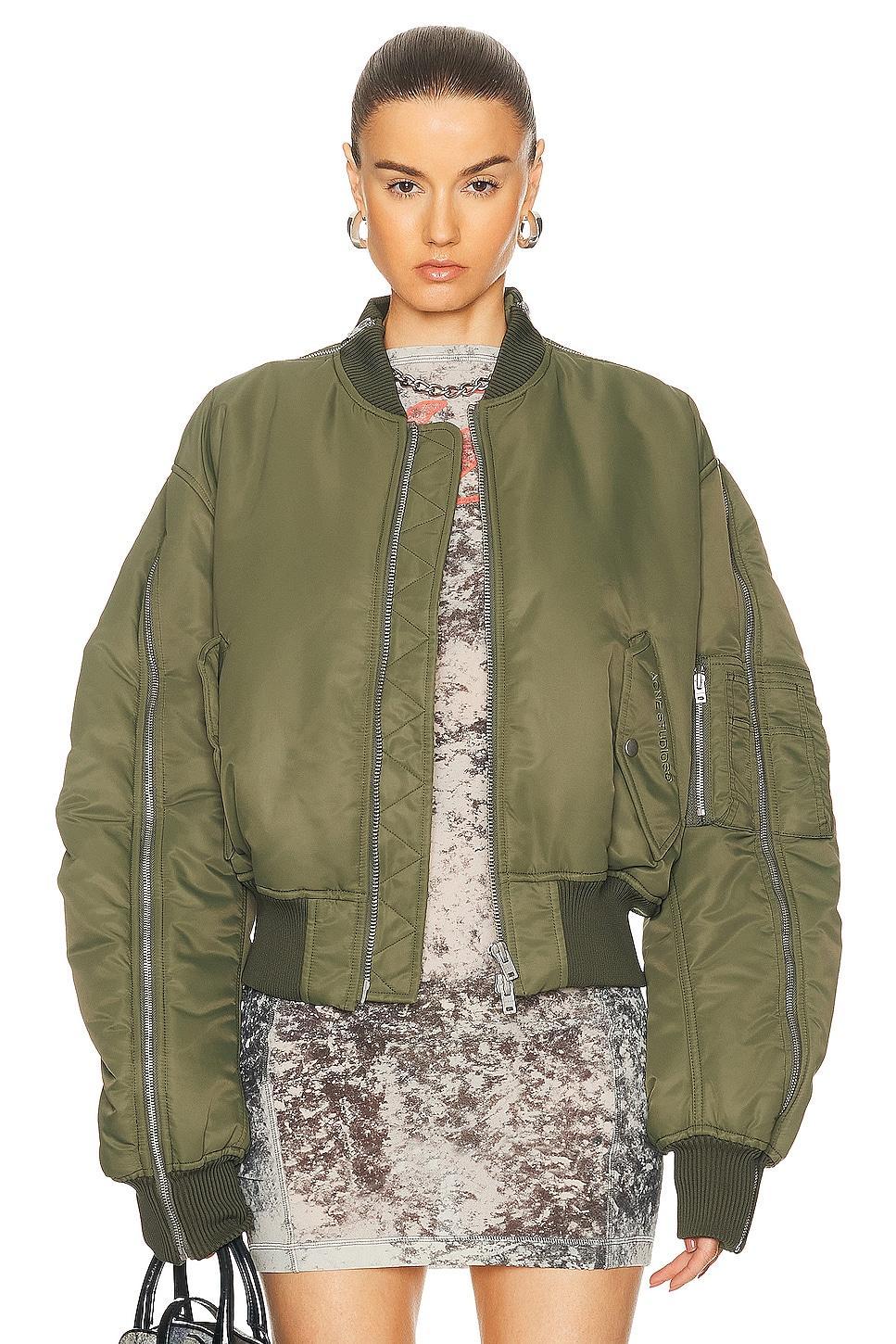 Acne Studios Bomber Jacket in Green product image