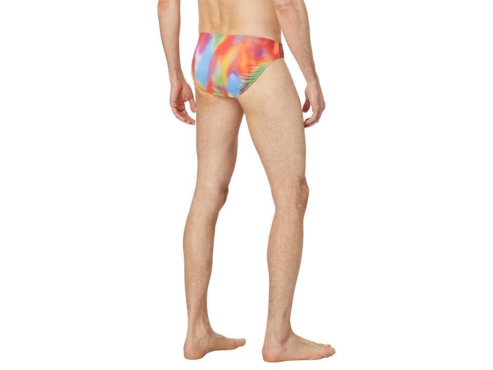 2(X)IST Sliq Hip Brief (Rainbow Swirl) Men's Underwear Product Image