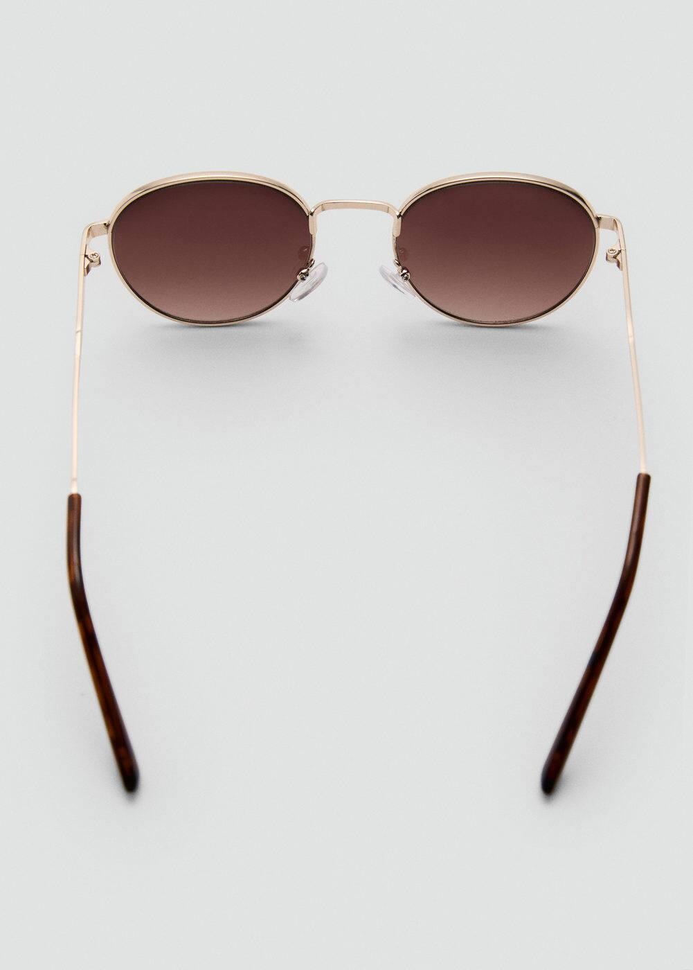 MANGO - Round metal-rimmed sunglasses - One size - Women Product Image