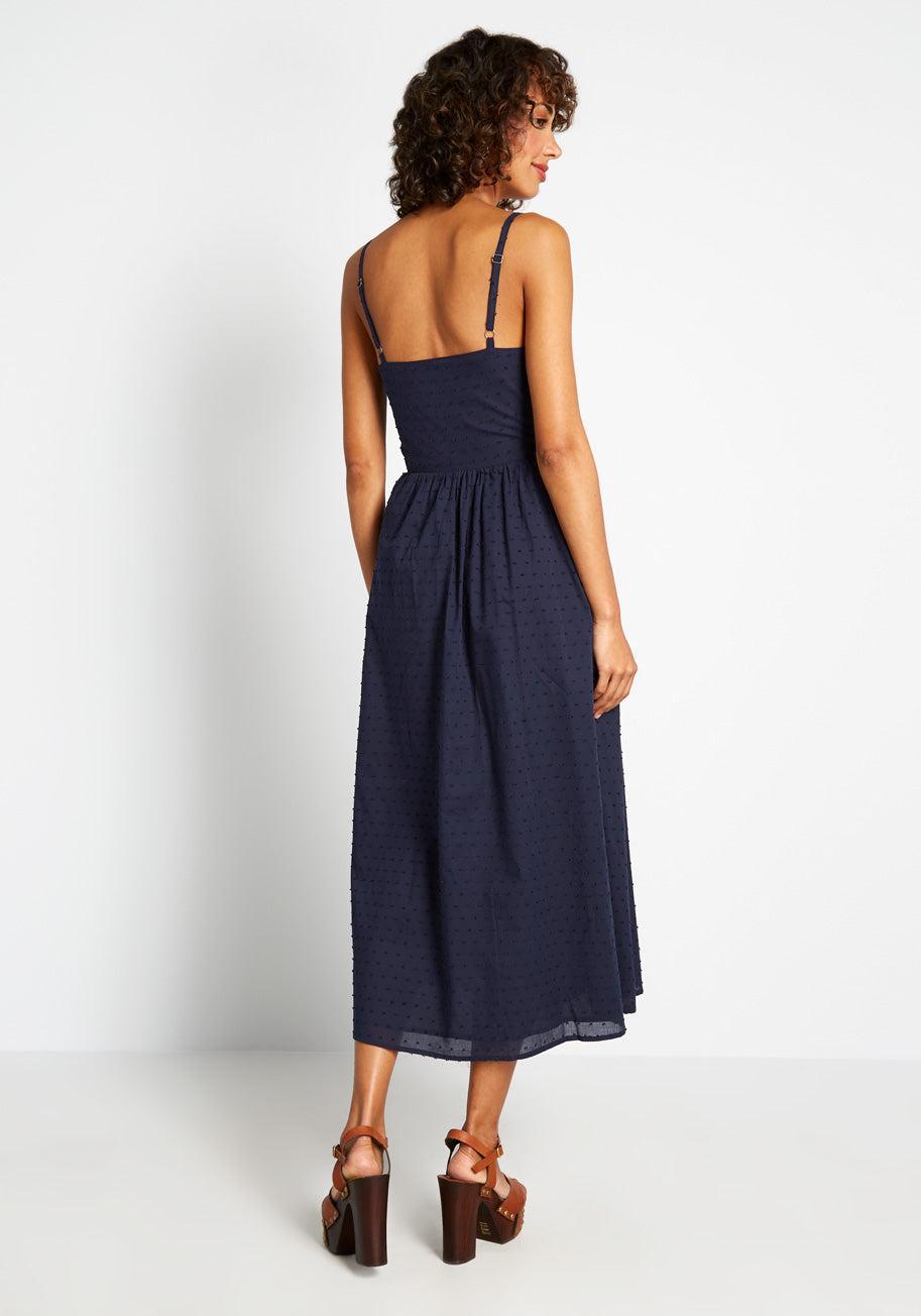 Quite Clearly Charismatic Midi Dress Product Image