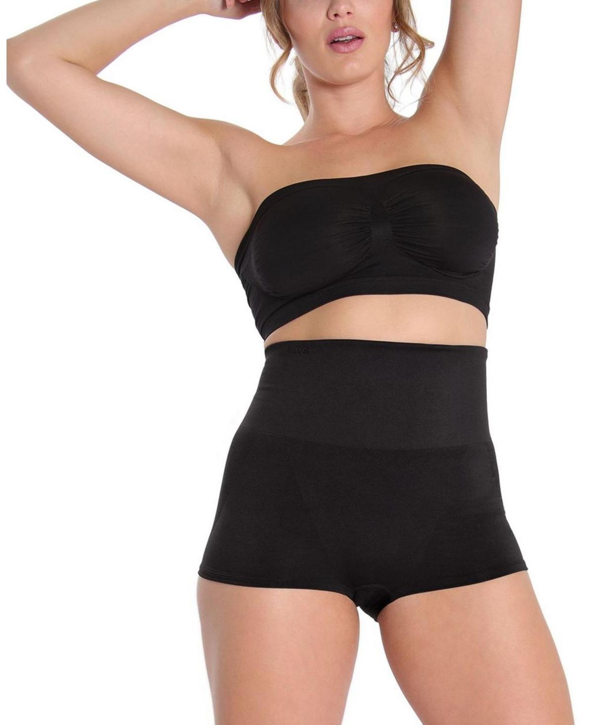 MeMoi Womens High-Waisted Seamless Shaping Boy Shorts Product Image