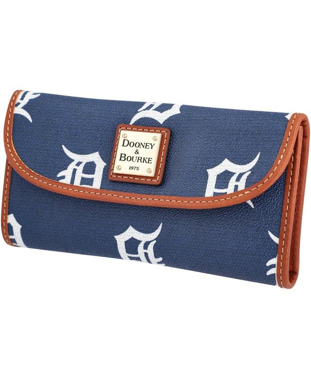 Womens Dooney & Bourke Detroit Tigers Sporty Monogram Continental Clutch Product Image