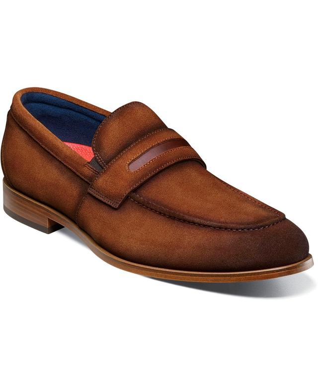 Stacy Adams Mens Burke Moc Toe Saddle Slip On Shoes Product Image