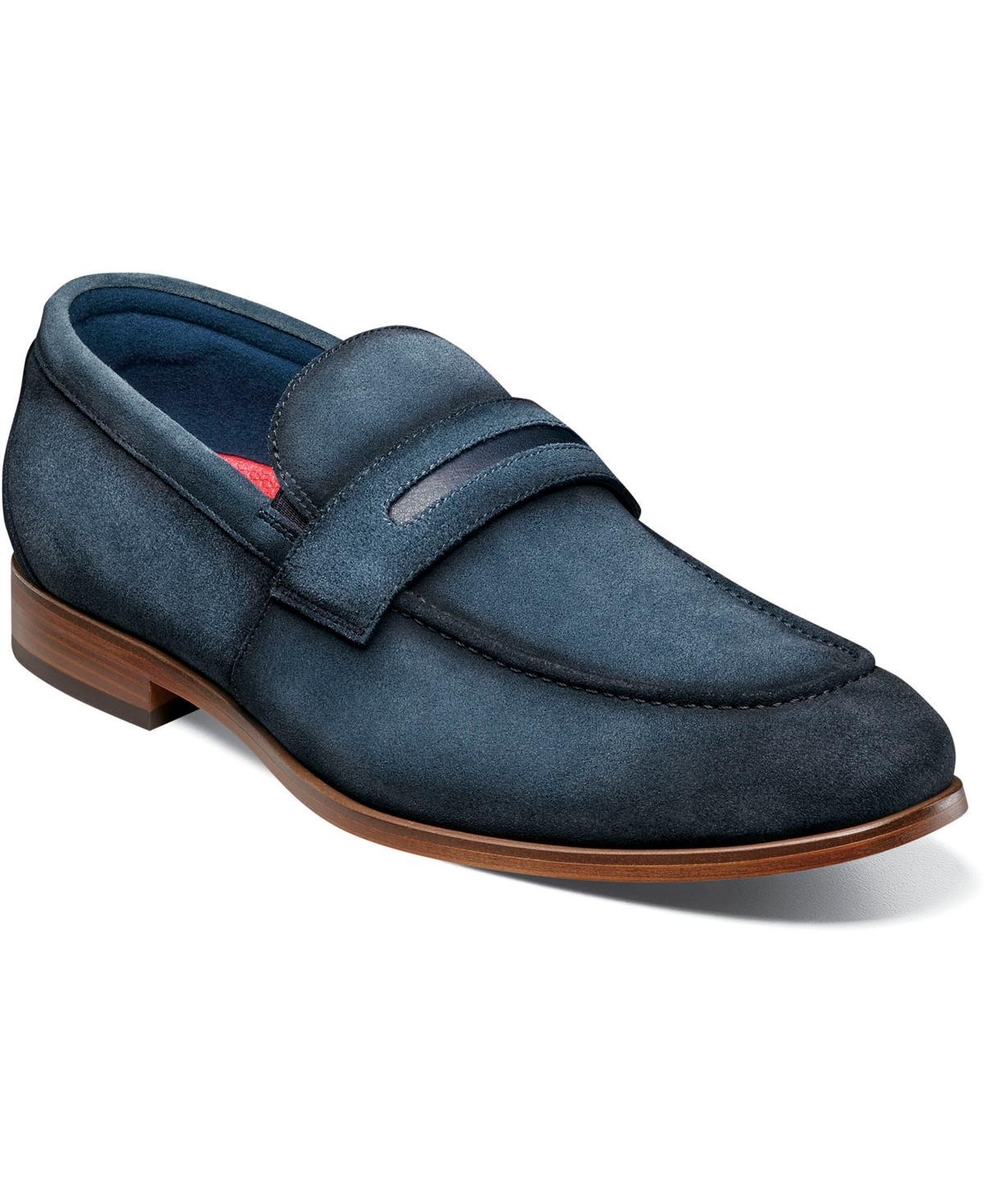 Stacy Adams Mens Burke Moc Toe Saddle Slip On Shoes Product Image