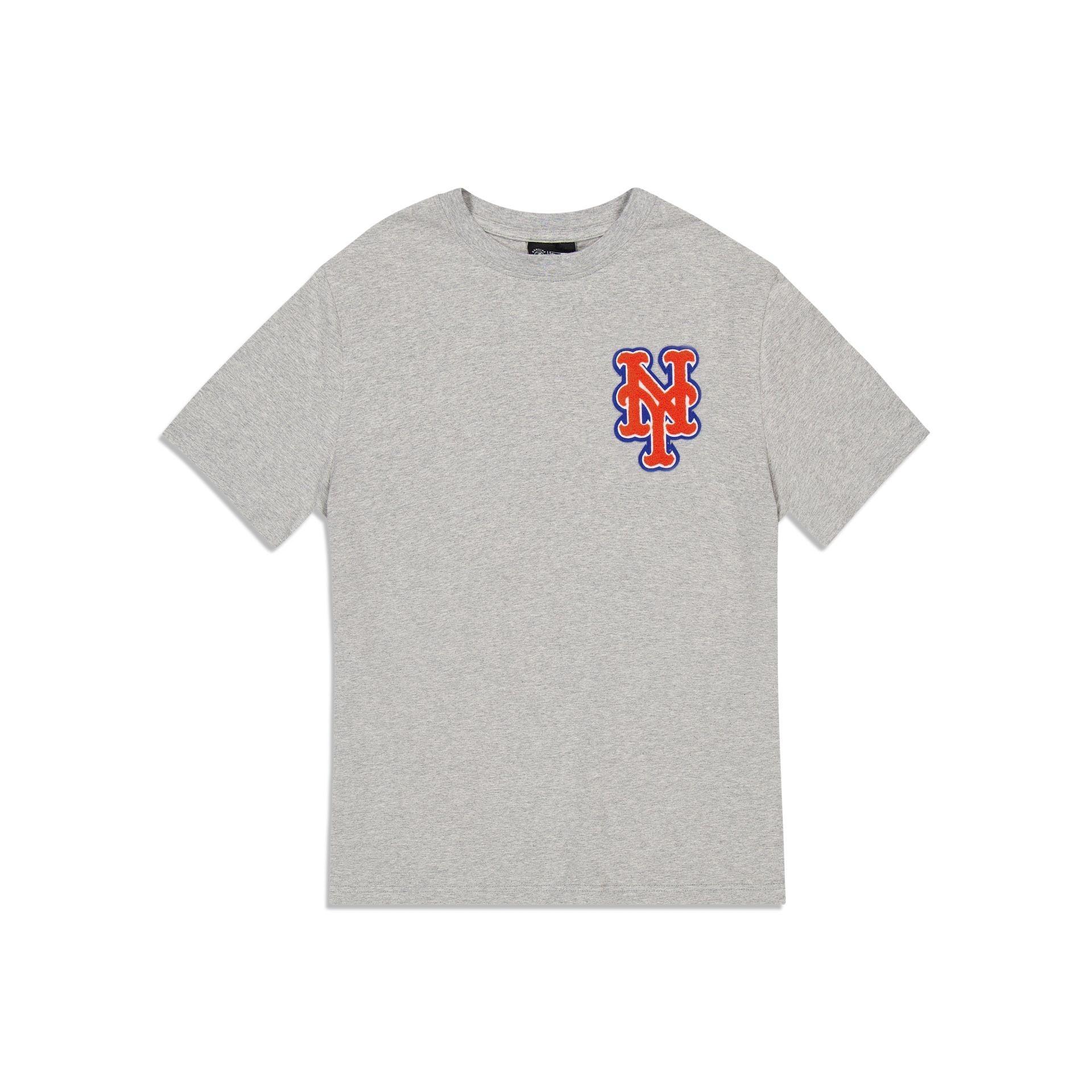 New York Mets Gray Logo Select T-Shirt Male Product Image