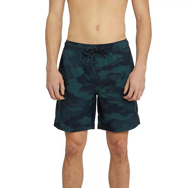 Mens Trinity Coast 8-in. Sport Liner Swim Trunks Blue Product Image