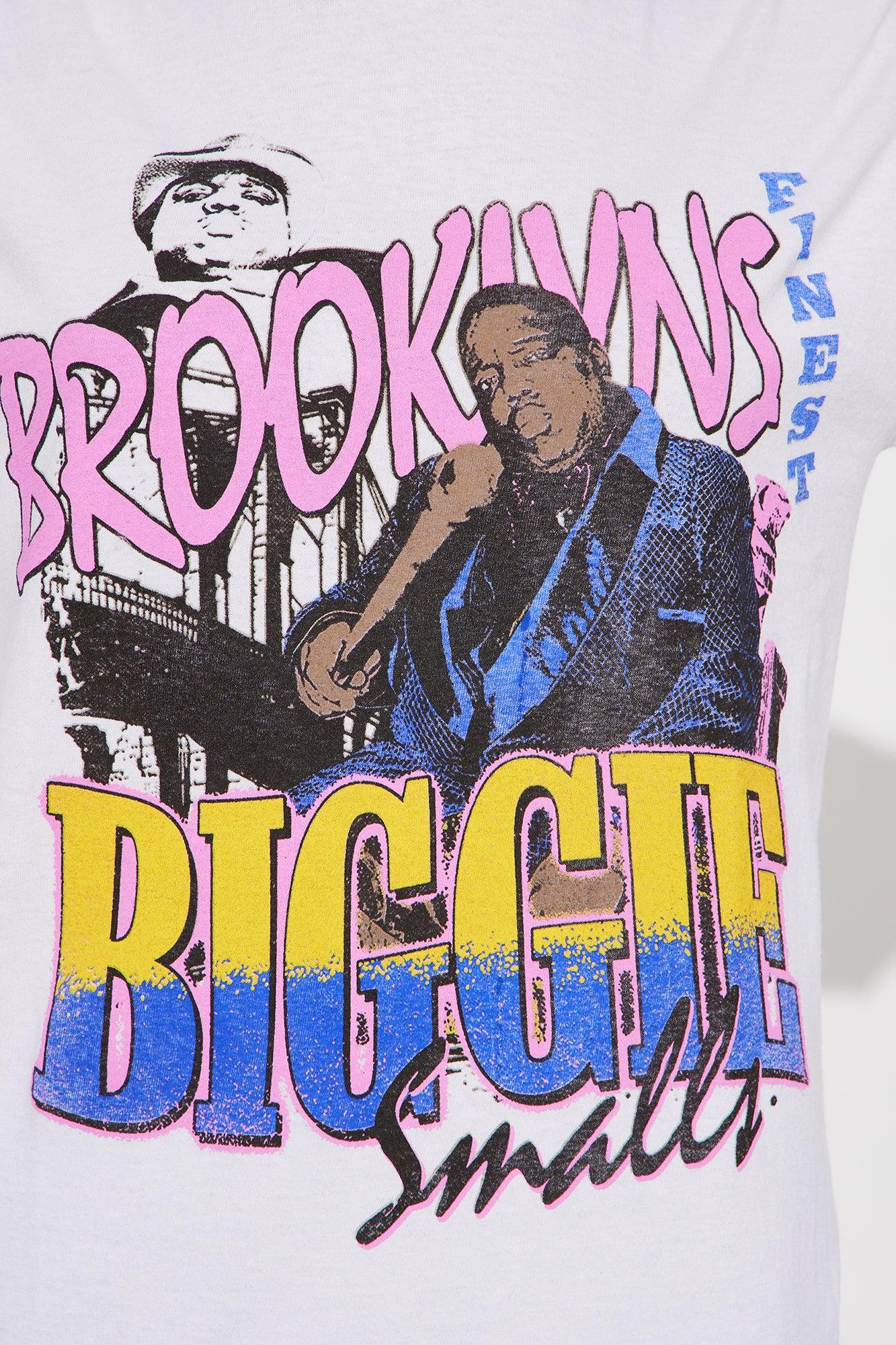 Biggie Brooklyn's Finest Washed Tee - Cream Product Image