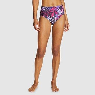 Women's High-Waist Swim Briefs Product Image