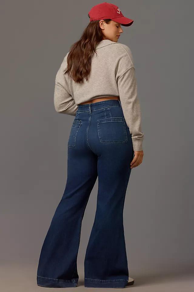 Maeve High-Rise Mega-Flare Jeans Product Image