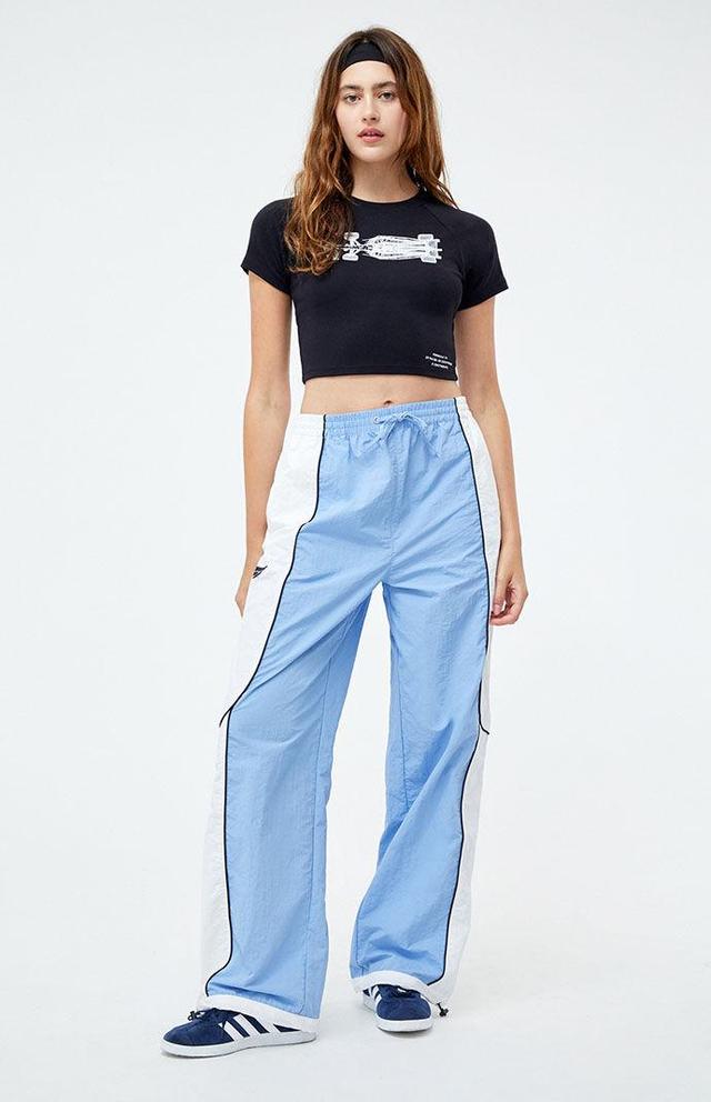 F1 Women's x PacSun Bubble Pants in Blue/White - Product Image