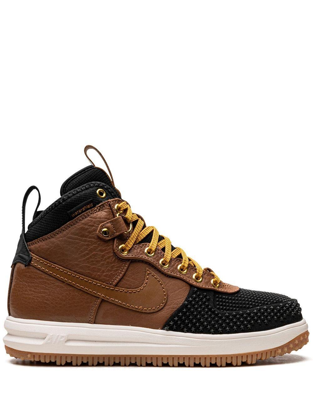 NIKE Lunar Force 1 Duckboot Sneakers In Brown Product Image