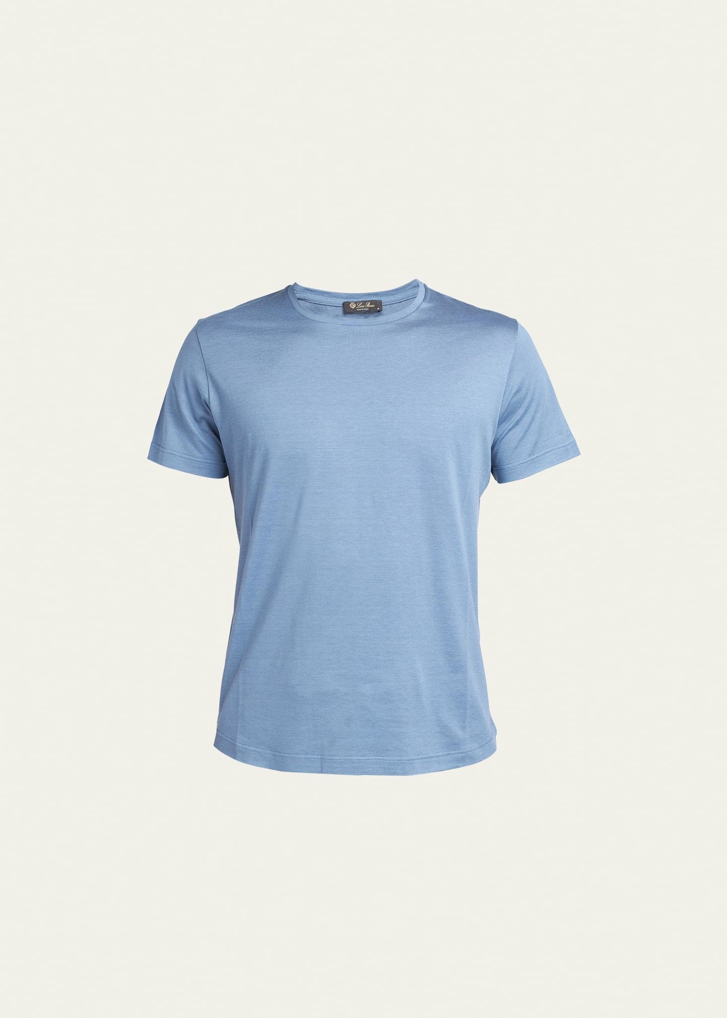 Mens Silk-Blend Tee Product Image