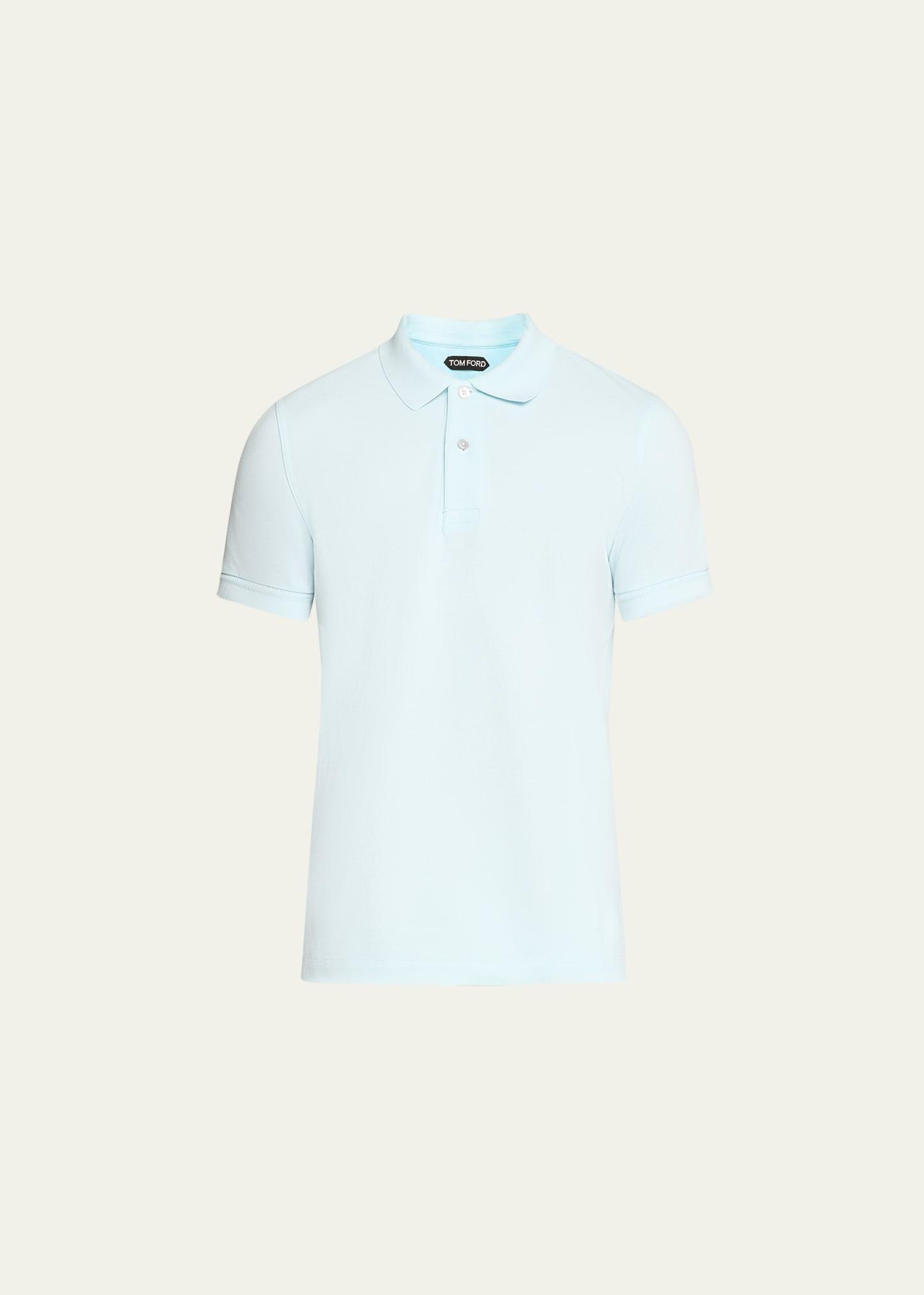 TOM FORD Short Sleeve Cotton Piqu Polo Product Image