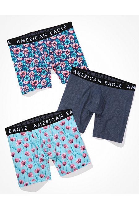 AEO Mens 6 Classic Boxer Brief 3-Pack Men's Product Image