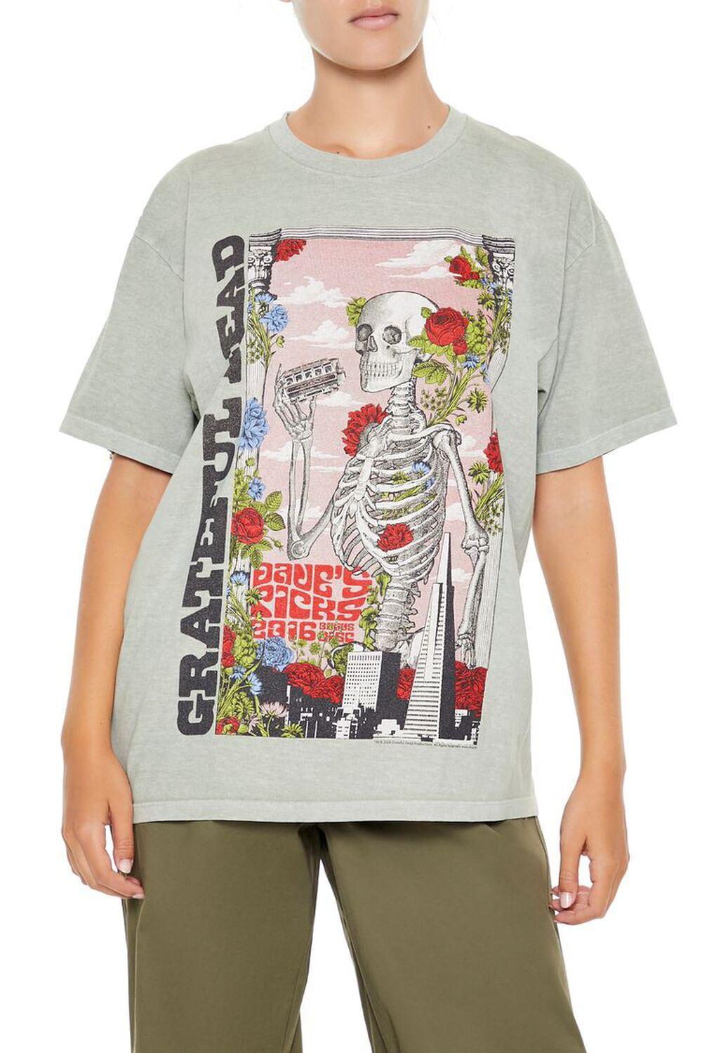 Oversized Grateful Dead Tee | Forever 21 Product Image