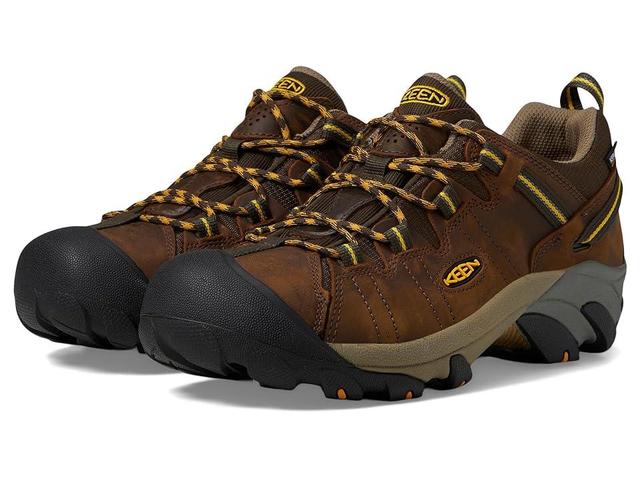 KEEN Targhee II (Cascade /Golden Yellow) Men's Waterproof Boots Product Image