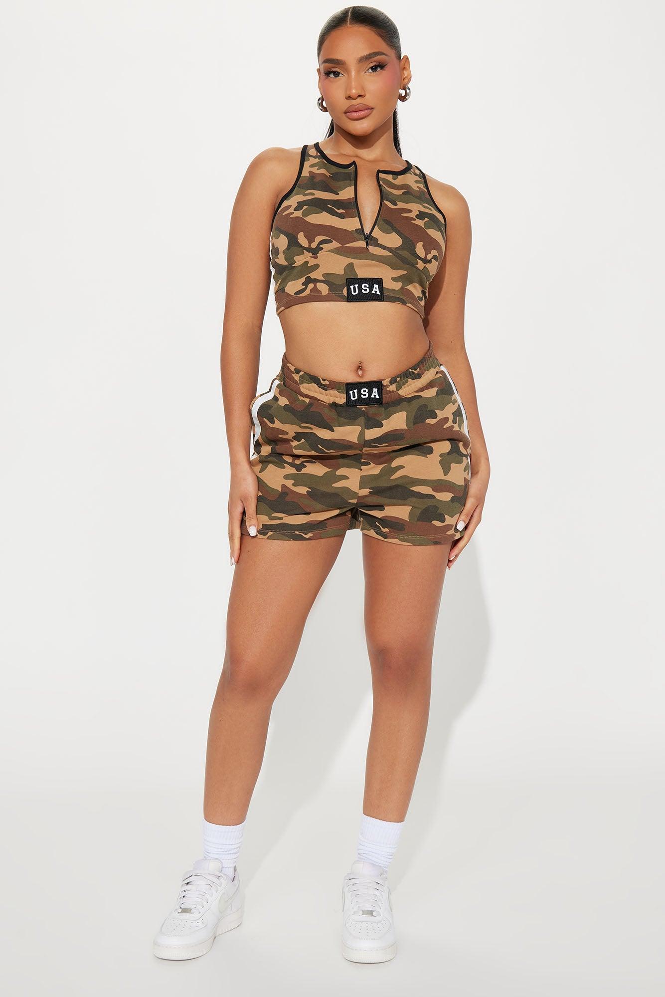 Outta Control Camo Short Set - Camouflage product image