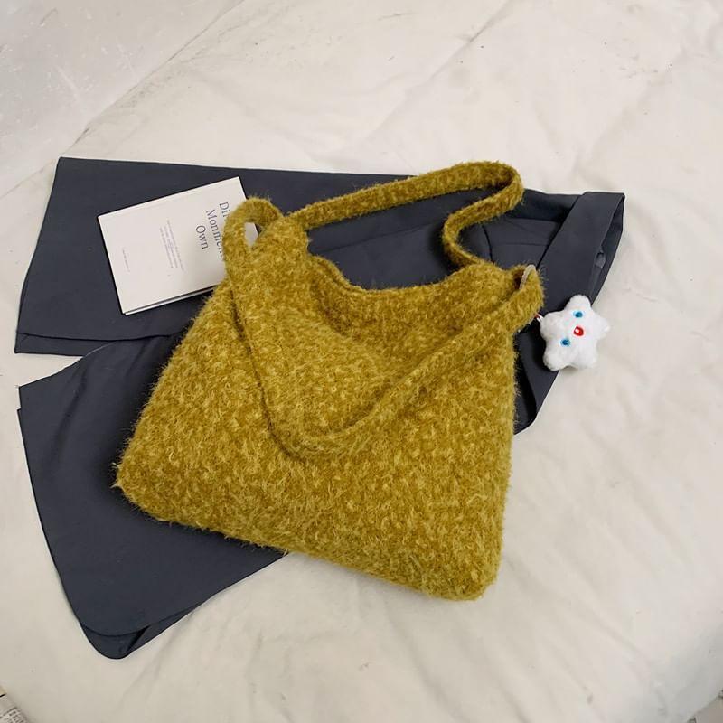 Plain Woolen Tote Bag Product Image