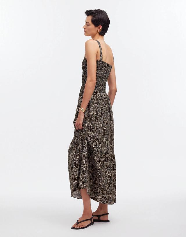 Smocked Drop-Waist Maxi Dress Product Image