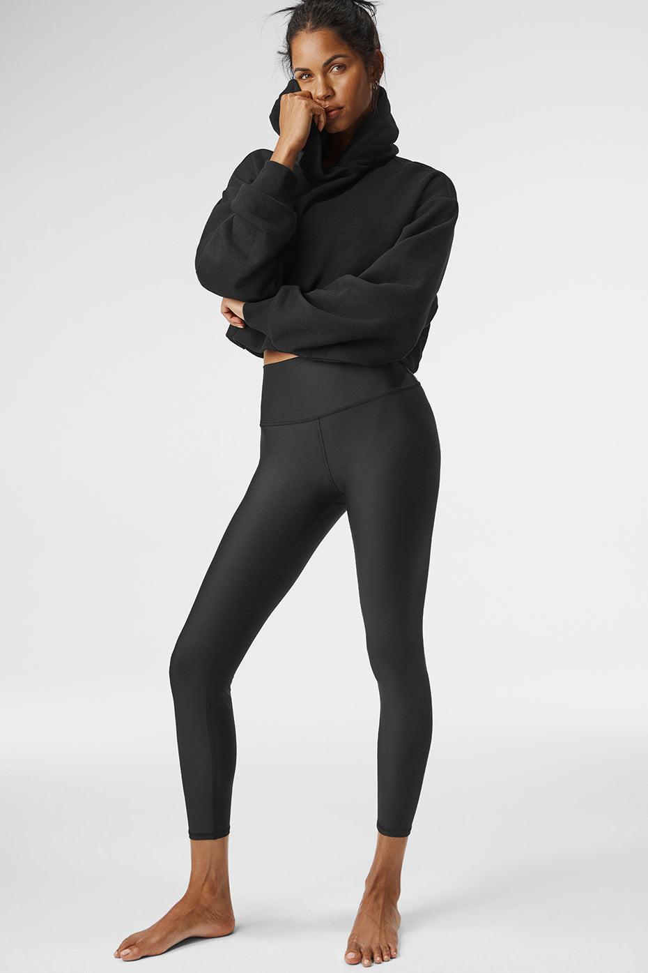 7/8 High-Waist Airlift Legging - Black Product Image