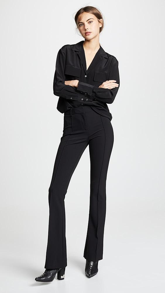 Veronica Beard Hibiscus Flare Pants | Shopbop Product Image