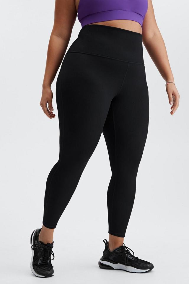 Fabletics Define Ultra High-Waisted 7/8 Legging Womens black plus Size 4X Product Image