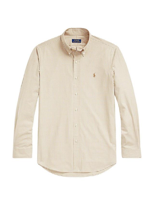 Mens Striped Button-Down Shirt Product Image