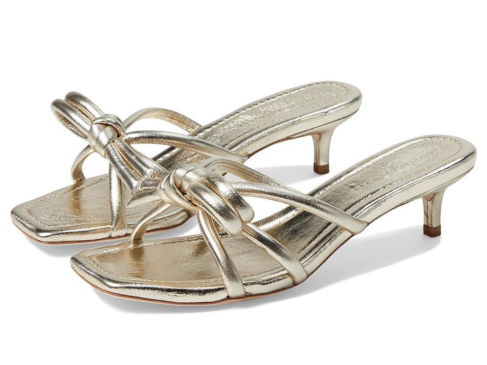 Loeffler Randall Neely Kitten Heel Sandal (Champagne) Women's Shoes Product Image