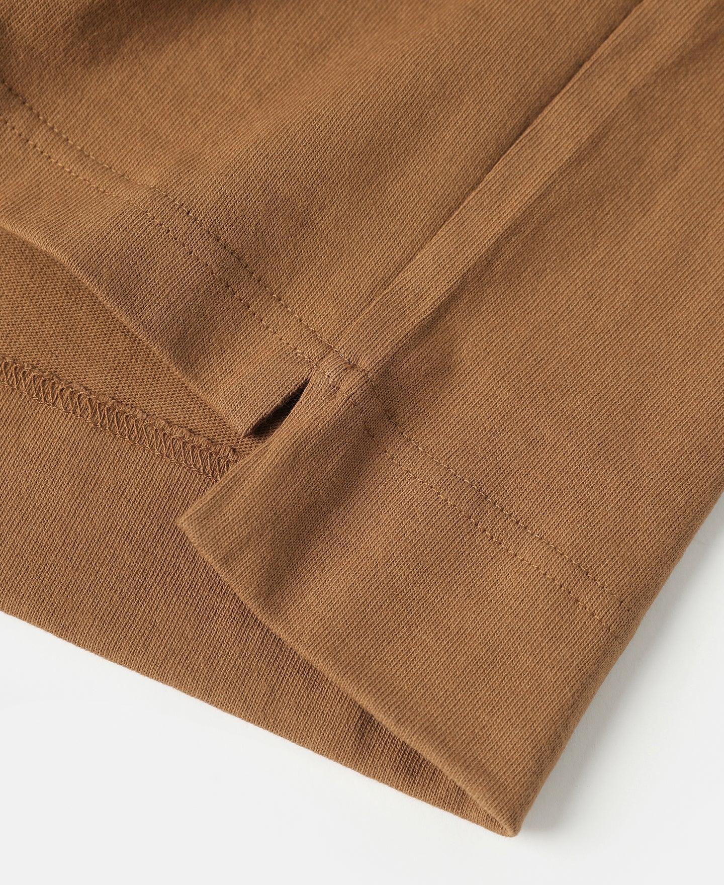 9.8 oz Cotton Classic Pocket T-Shirt - Light Brown　 Product Image