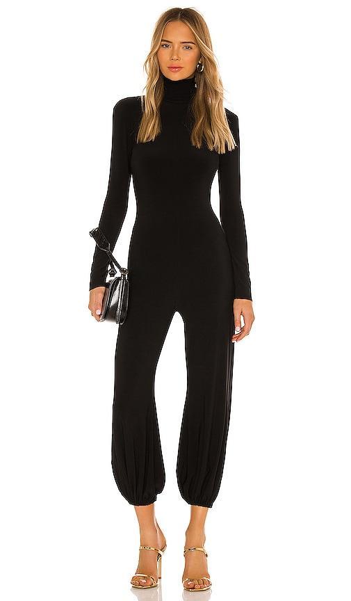 Norma Kamali Turtleneck Jog Jumpsuit Product Image