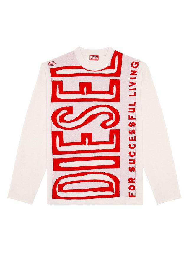 Diesel Floyd Sweater in Ivory - White. Size L (also in M). Product Image