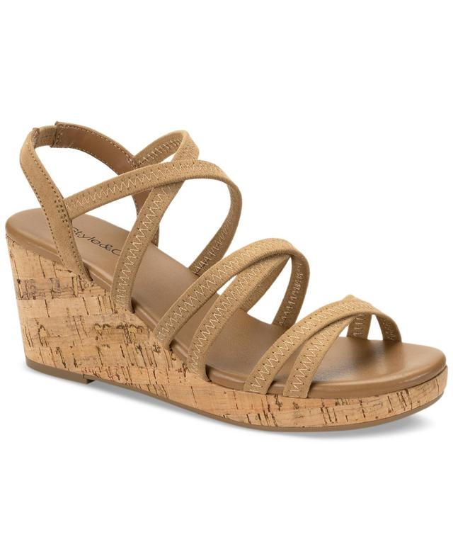 Style & Co Womens Arloo Strappy Elastic Wedge Sandals, Created for Macys Product Image