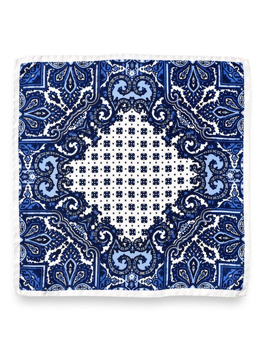 Medallion Silk Pocket Square Product Image