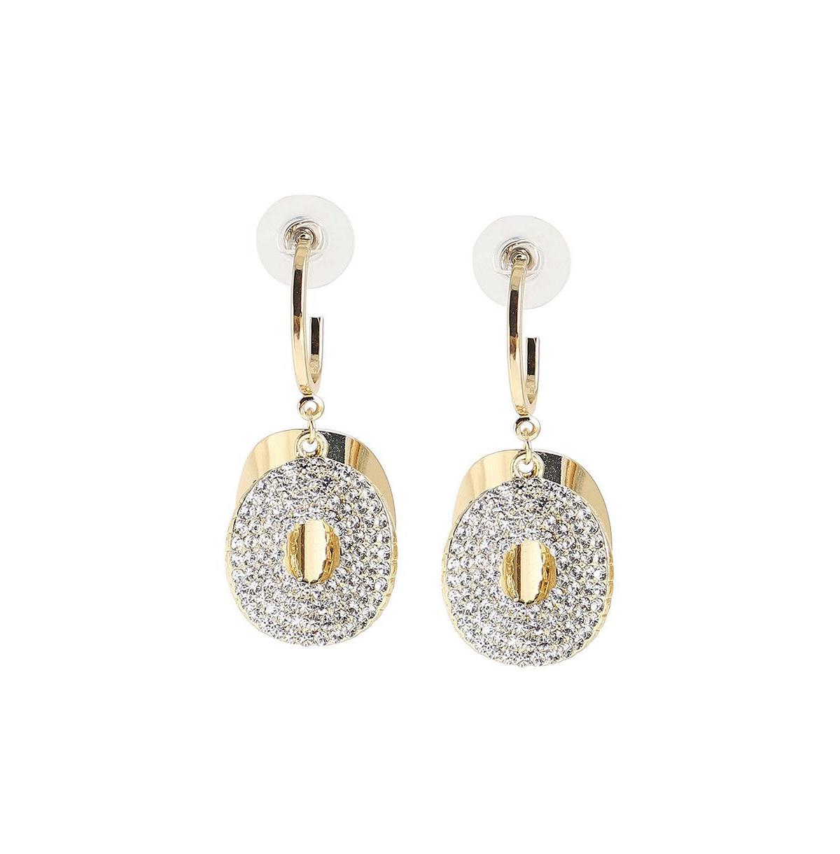 Sohi Womens Circular Drop Earrings Product Image