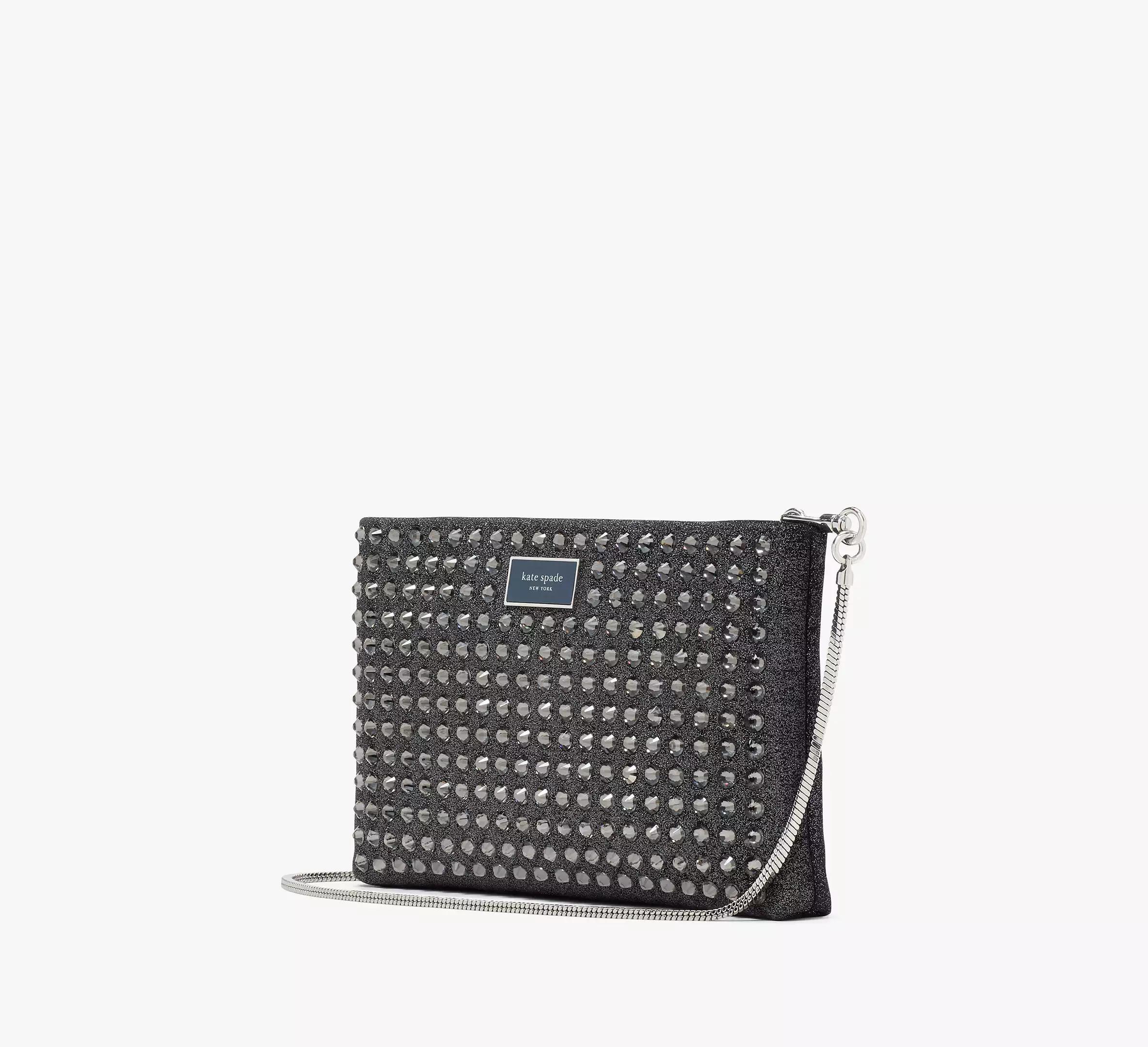 Nova Crystal Embellished Clutch Product Image